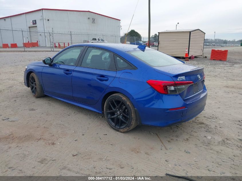 2022 HONDA CIVIC SPORT - 2HGFE2F52NH532798