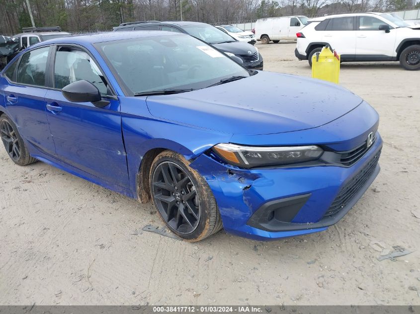 2022 HONDA CIVIC SPORT - 2HGFE2F52NH532798