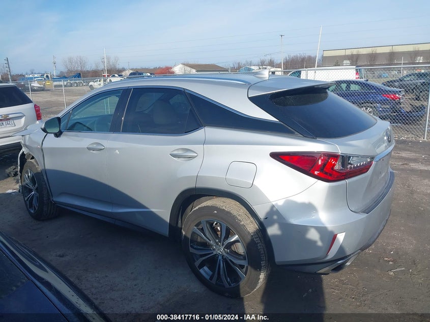 VIN 2T2BZMCA9HC100816 2017 LEXUS RX 350