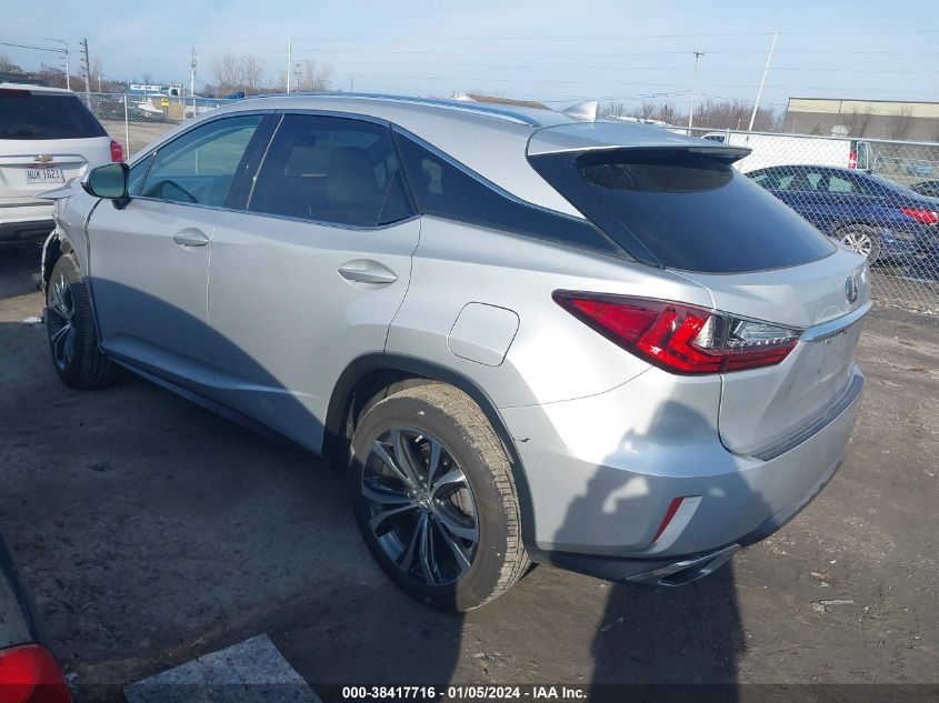 VIN 2T2BZMCA9HC100816 2017 LEXUS RX 350