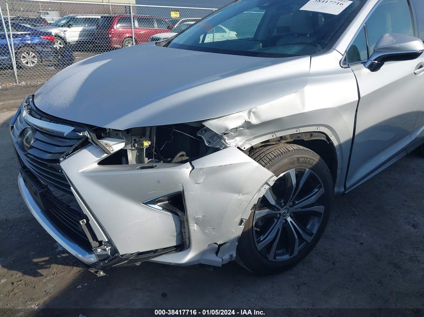 VIN 2T2BZMCA9HC100816 2017 LEXUS RX 350