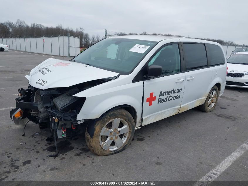 2018 DODGE GRAND CARAVAN SE - 2C4RDGBG5JR312739