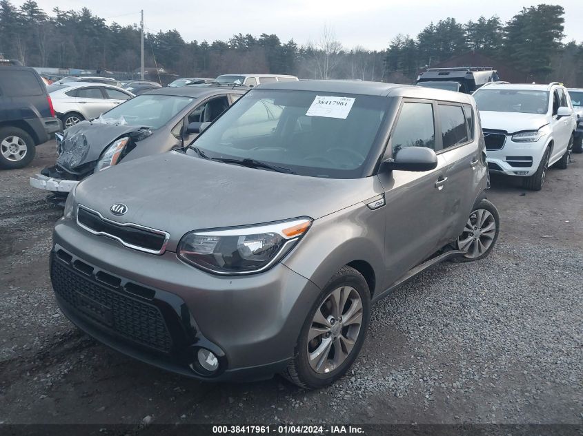 2016 KIA SOUL + - KNDJP3A52G7294045
