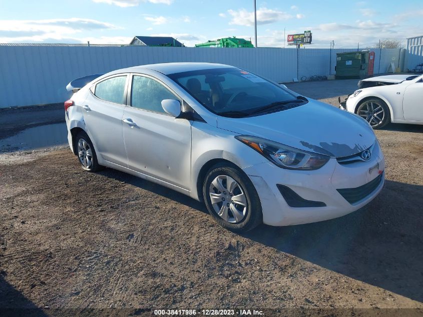 2016 HYUNDAI ELANTRA SE - 5NPDH4AE5GH775676