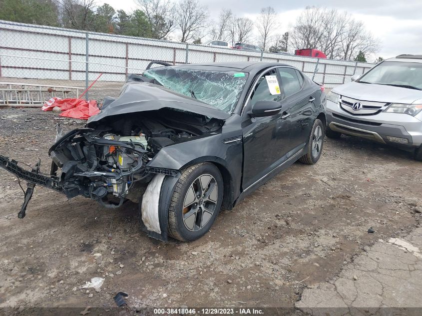 2013 KIA OPTIMA HYBRID EX - KNAGM4AD7D5040559
