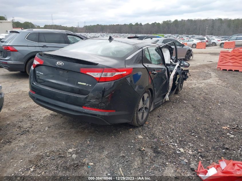 2013 KIA OPTIMA HYBRID EX - KNAGM4AD7D5040559