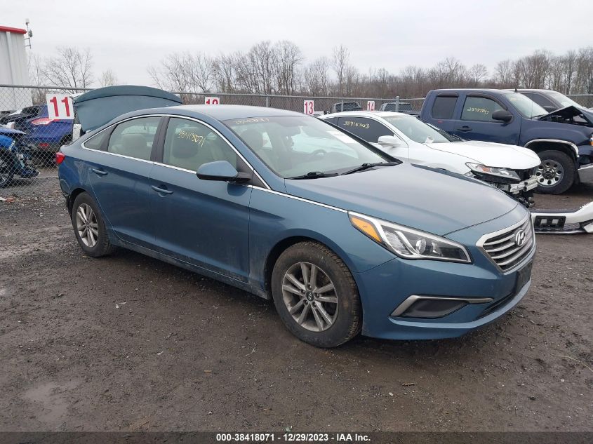 2016 HYUNDAI SONATA SE - 5NPE24AF3GH398778