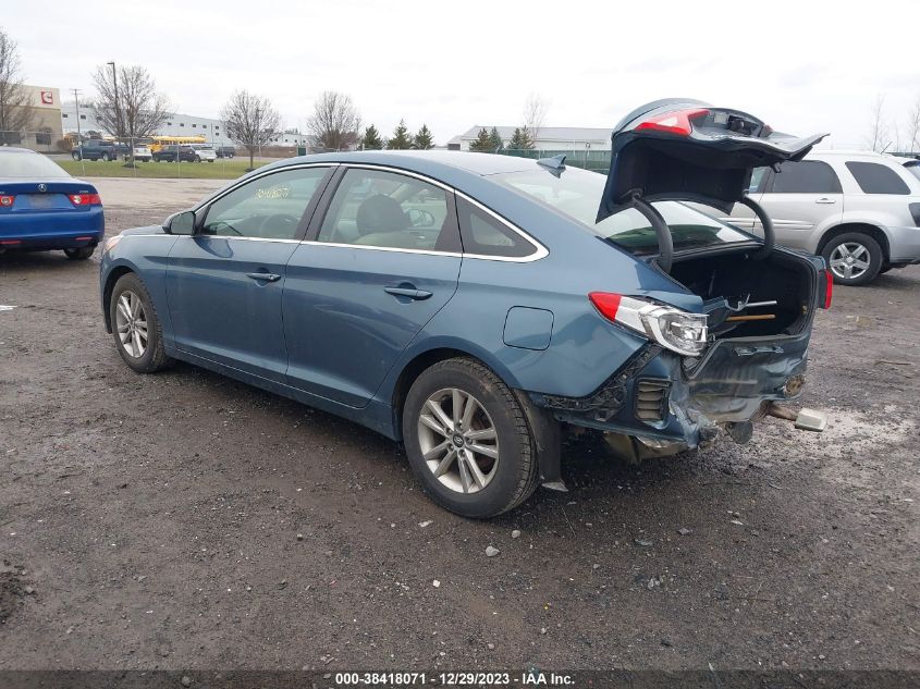 2016 HYUNDAI SONATA SE - 5NPE24AF3GH398778