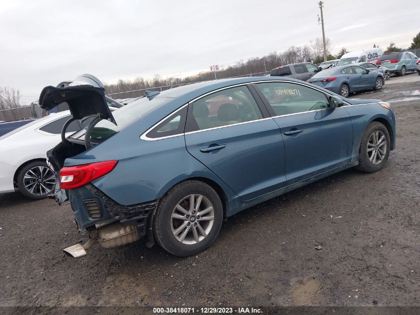 2016 HYUNDAI SONATA SE - 5NPE24AF3GH398778