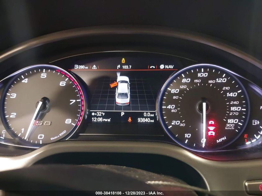 2015 AUDI S8 4.0T - WAUK2AFD6FN027800