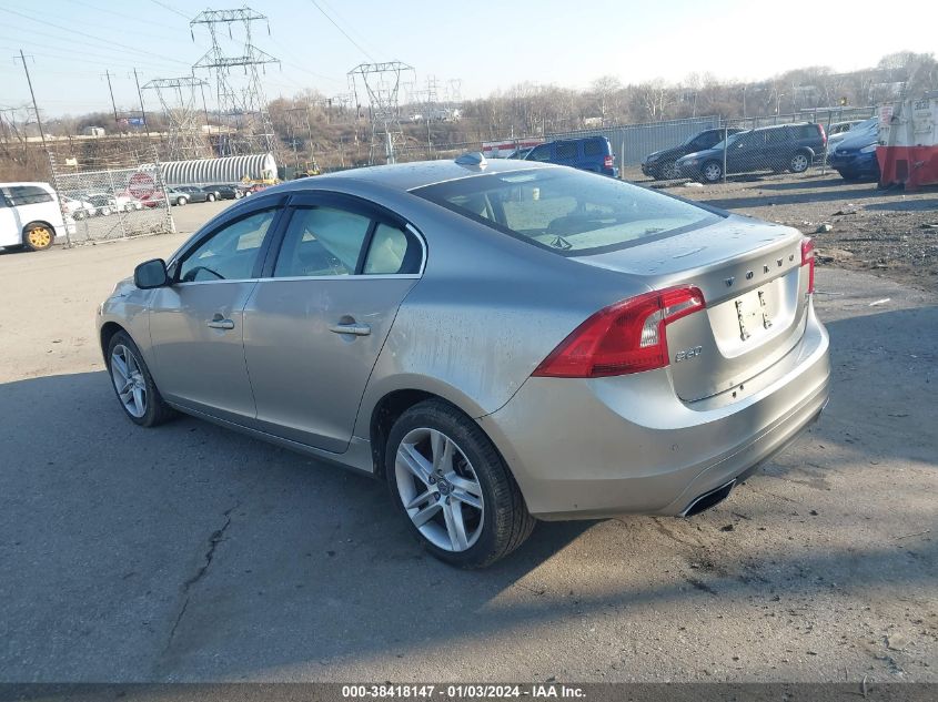 2015 VOLVO S60 PREMIER+ - YV1612TC8F2301681