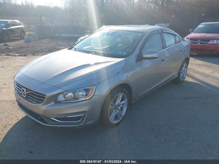 2015 VOLVO S60 PREMIER+ - YV1612TC8F2301681