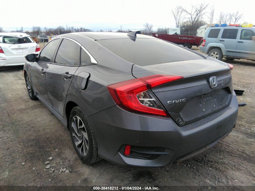 2017 HONDA CIVIC EX - 19XFC2F71HE049034