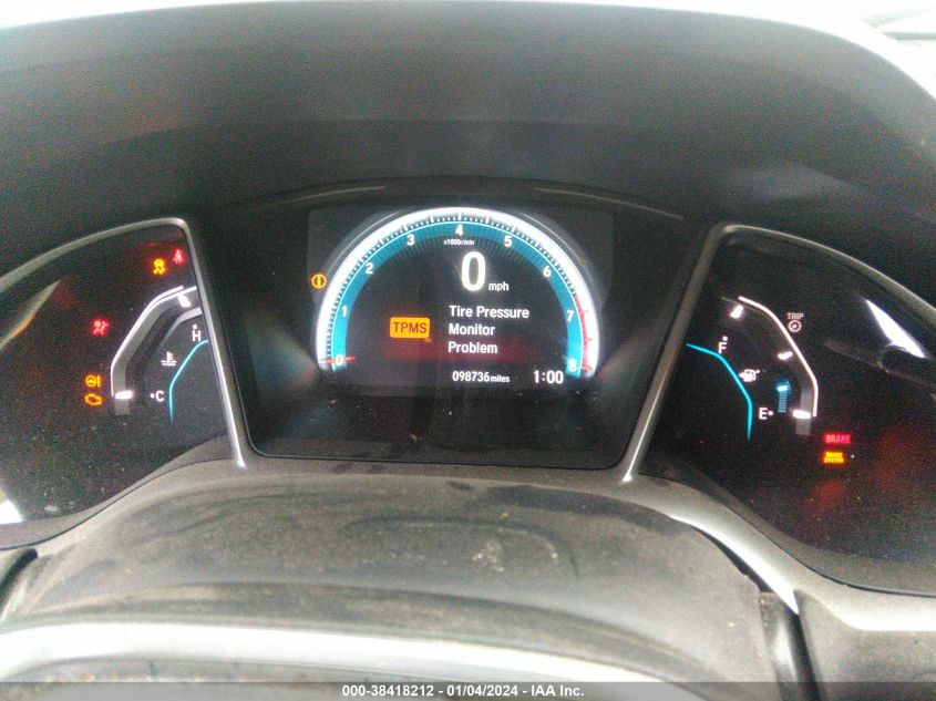 2017 HONDA CIVIC EX - 19XFC2F71HE049034