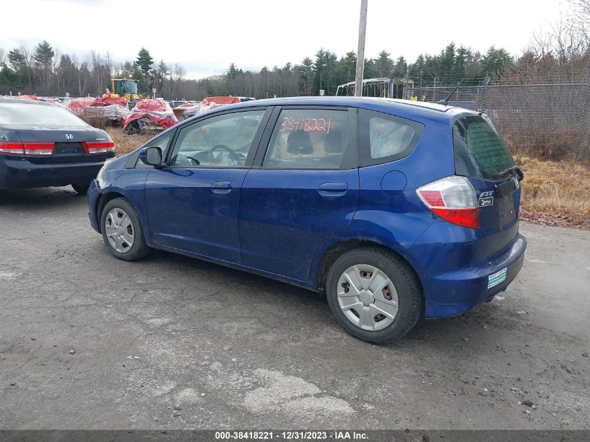 2013 HONDA FIT - JHMGE8H33DC032473