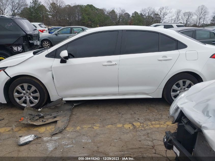 2022 TOYOTA COROLLA LE - JTDEPMAE3N3019134