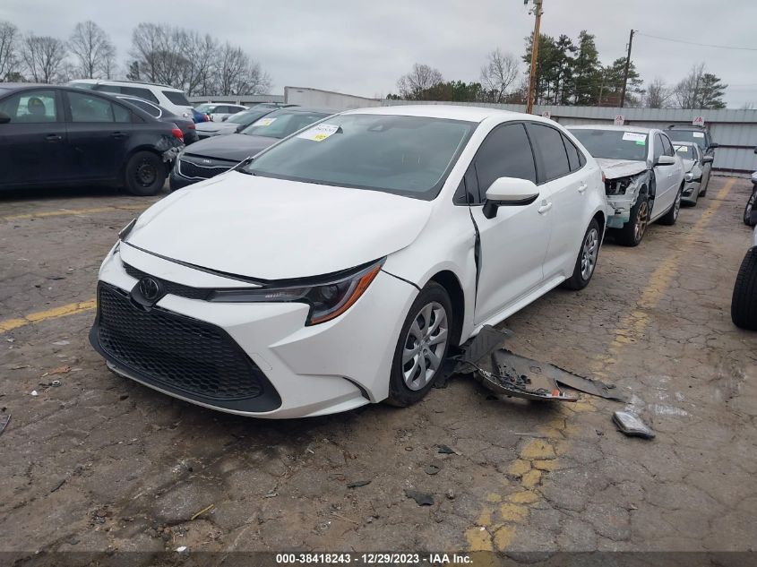 2022 TOYOTA COROLLA LE - JTDEPMAE3N3019134
