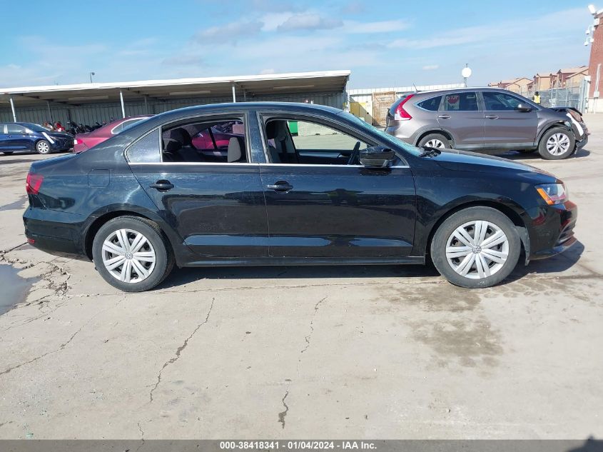 2017 VOLKSWAGEN JETTA 1.4T S - 3VW2B7AJ4HM298500