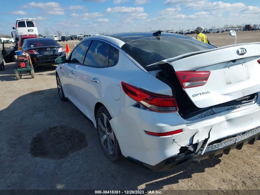 2019 KIA OPTIMA S - 5XXGT4L34KG295771