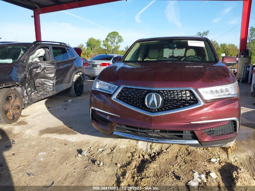 2017 ACURA MDX TECHNOLOGY - 5FRYD3H50HB010774