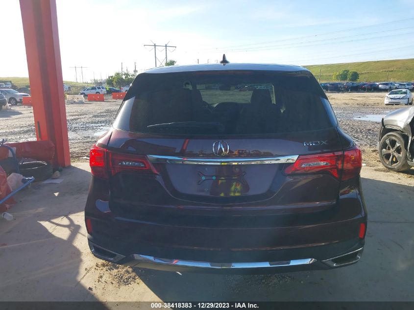2017 ACURA MDX TECHNOLOGY - 5FRYD3H50HB010774