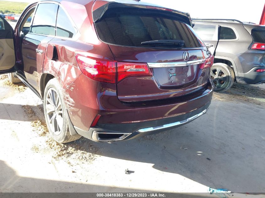 2017 ACURA MDX TECHNOLOGY - 5FRYD3H50HB010774