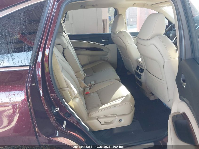 2017 ACURA MDX TECHNOLOGY - 5FRYD3H50HB010774