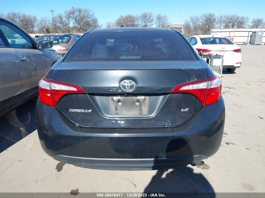 2015 TOYOTA COROLLA LE PLUS - 5YFBURHE0FP183089