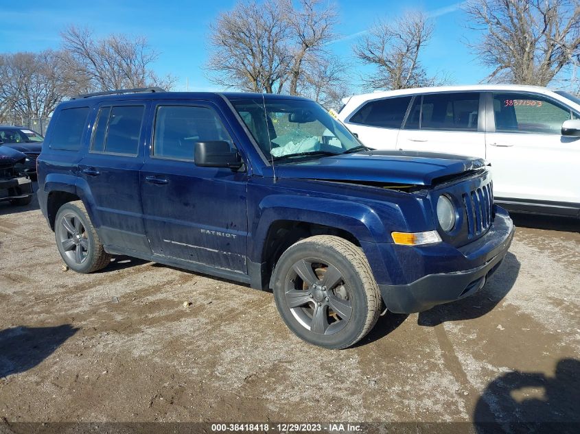 2015 JEEP PATRIOT LATITUDE - 1C4NJPFA8FD297080