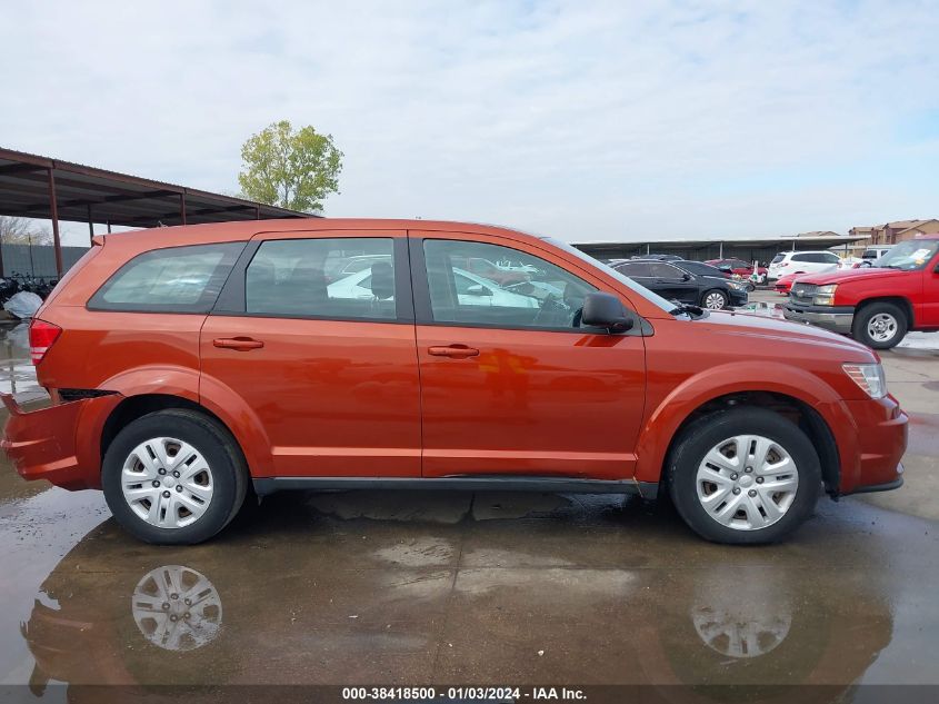 2013 DODGE JOURNEY SE - 3C4PDCAB8DT734754
