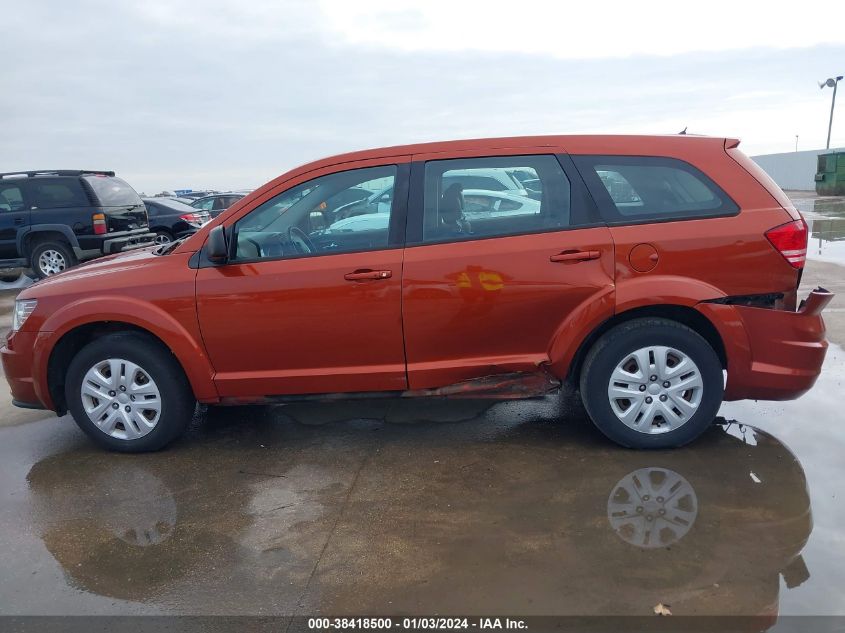 2013 DODGE JOURNEY SE - 3C4PDCAB8DT734754