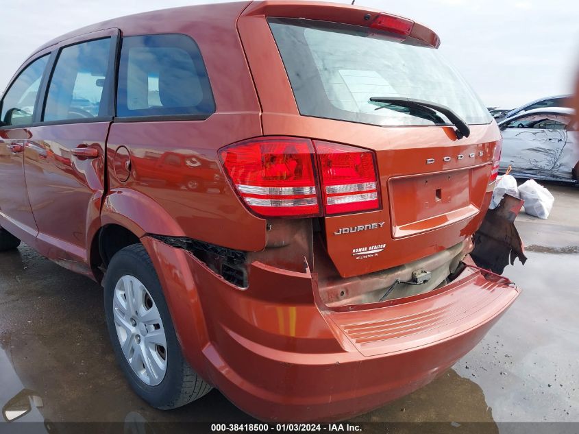 2013 DODGE JOURNEY SE - 3C4PDCAB8DT734754