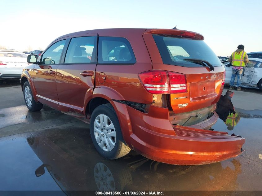 2013 DODGE JOURNEY SE - 3C4PDCAB8DT734754