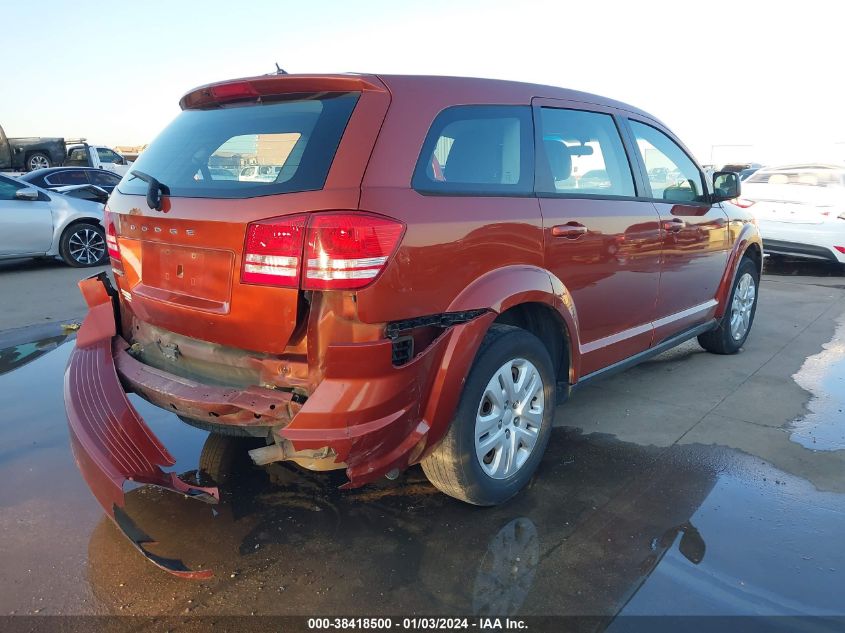 2013 DODGE JOURNEY SE - 3C4PDCAB8DT734754