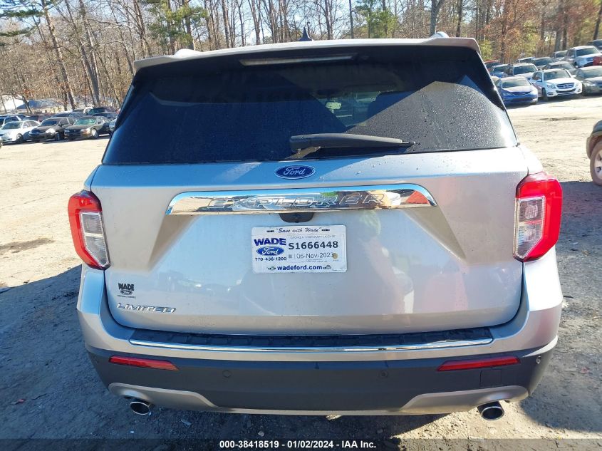 2021 FORD EXPLORER LIMITED - 1FMSK7FH5MGC47287