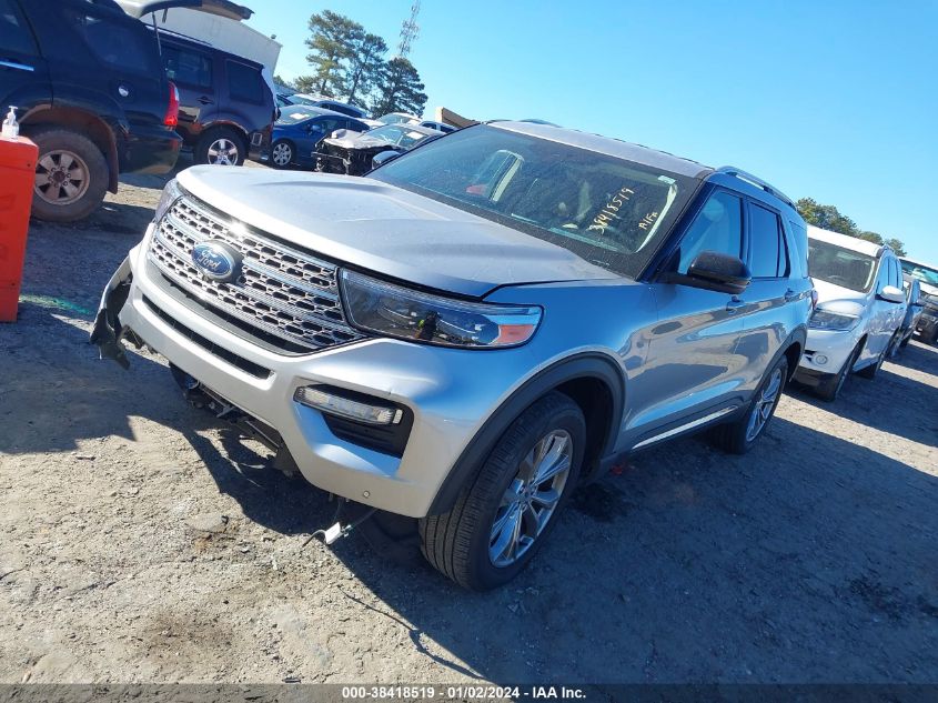 2021 FORD EXPLORER LIMITED - 1FMSK7FH5MGC47287