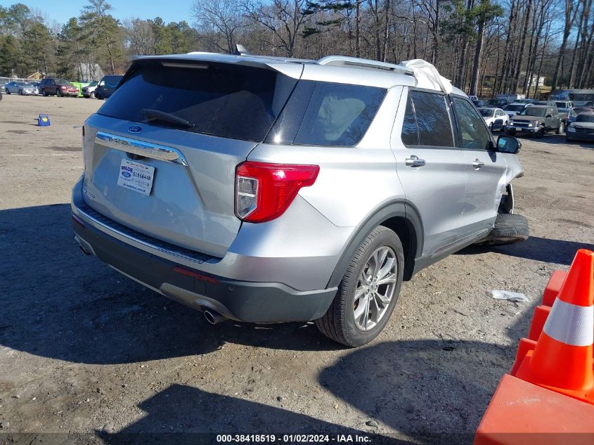2021 FORD EXPLORER LIMITED - 1FMSK7FH5MGC47287