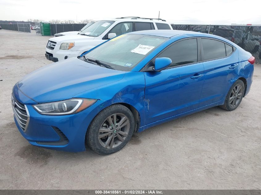 5NPD84LF0JH234239 | 2018 HYUNDAI ELANTRA