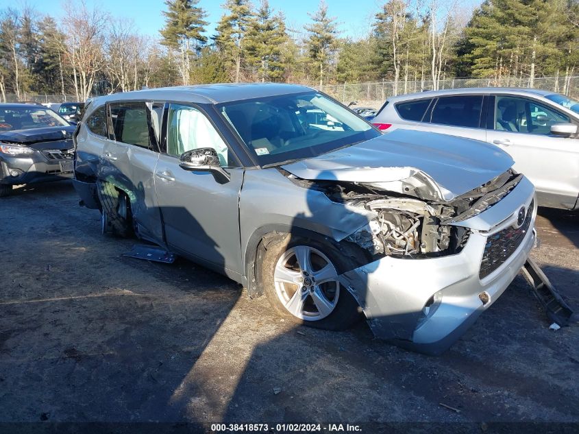 2021 TOYOTA HIGHLANDER LE - 5TDBZRBH6MS120443