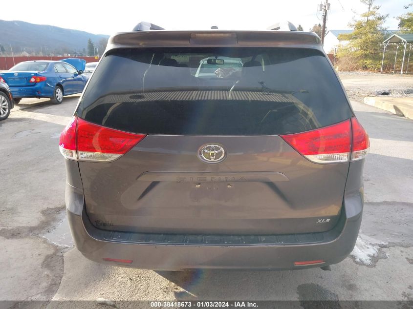 2013 TOYOTA SIENNA XLE/LIMITED - 5TDYK3DC5DS384895