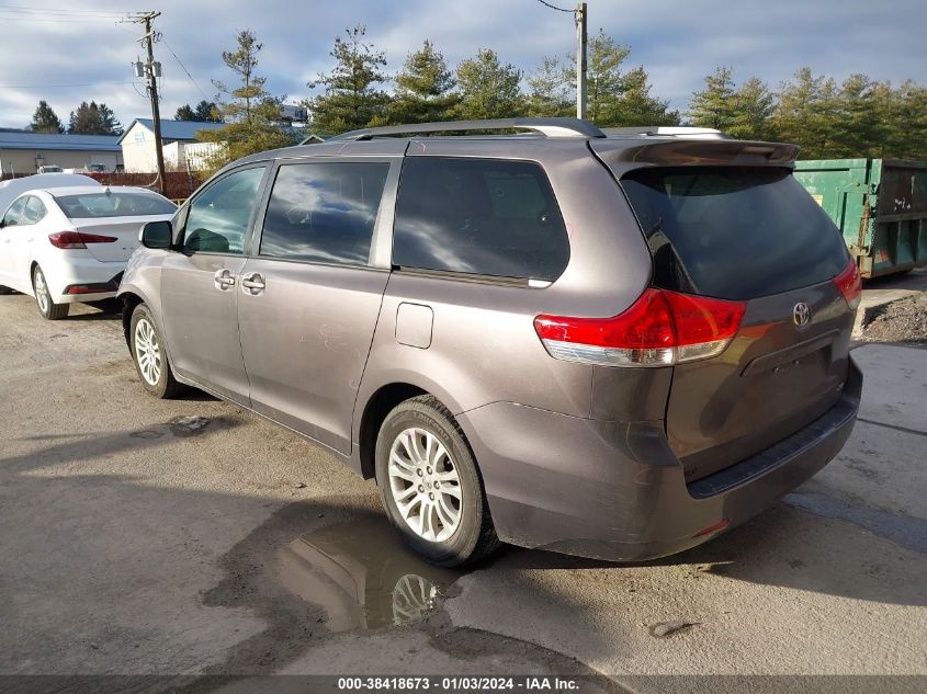 2013 TOYOTA SIENNA XLE/LIMITED - 5TDYK3DC5DS384895