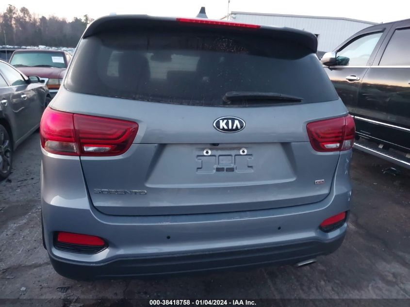 2019 KIA SORENTO 2.4L LX - 5XYPG4A37KG602272