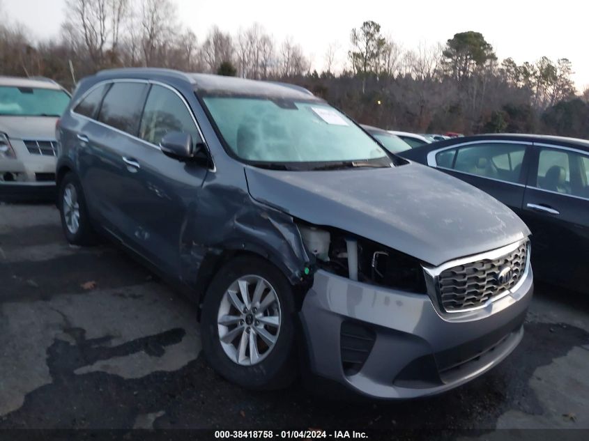 2019 KIA SORENTO 2.4L LX - 5XYPG4A37KG602272