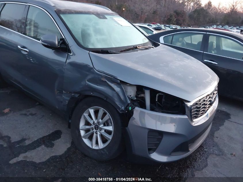 2019 KIA SORENTO 2.4L LX - 5XYPG4A37KG602272