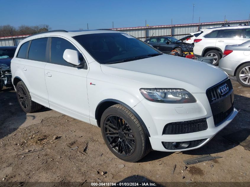 2014 AUDI Q7 3.0T S LINE PRESTIGE - WA1DGAFE5ED010054