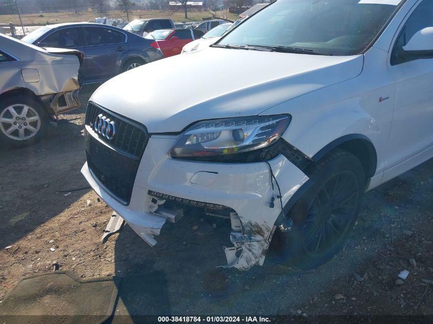 2014 AUDI Q7 3.0T S LINE PRESTIGE - WA1DGAFE5ED010054