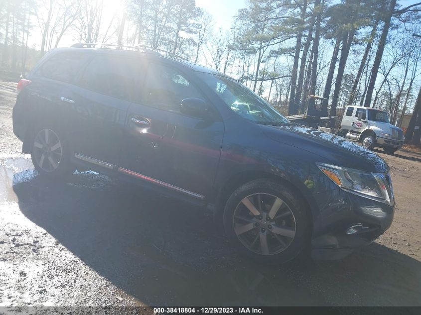 2014 NISSAN PATHFINDER PLATINUM - 5N1AR2MN8EC688892