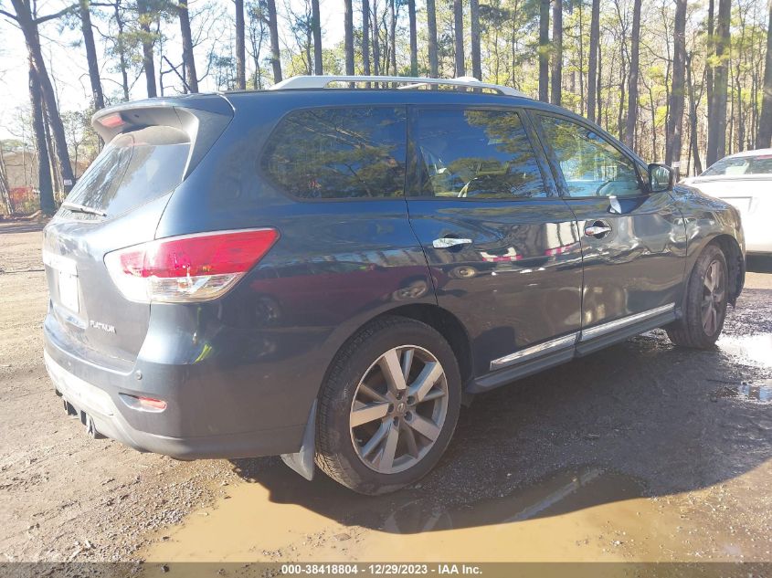 2014 NISSAN PATHFINDER PLATINUM - 5N1AR2MN8EC688892