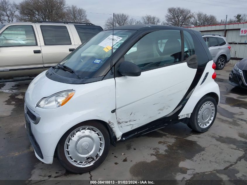 2014 SMART FORTWO PASSION/PURE - WMEEJ3BA0EK742888
