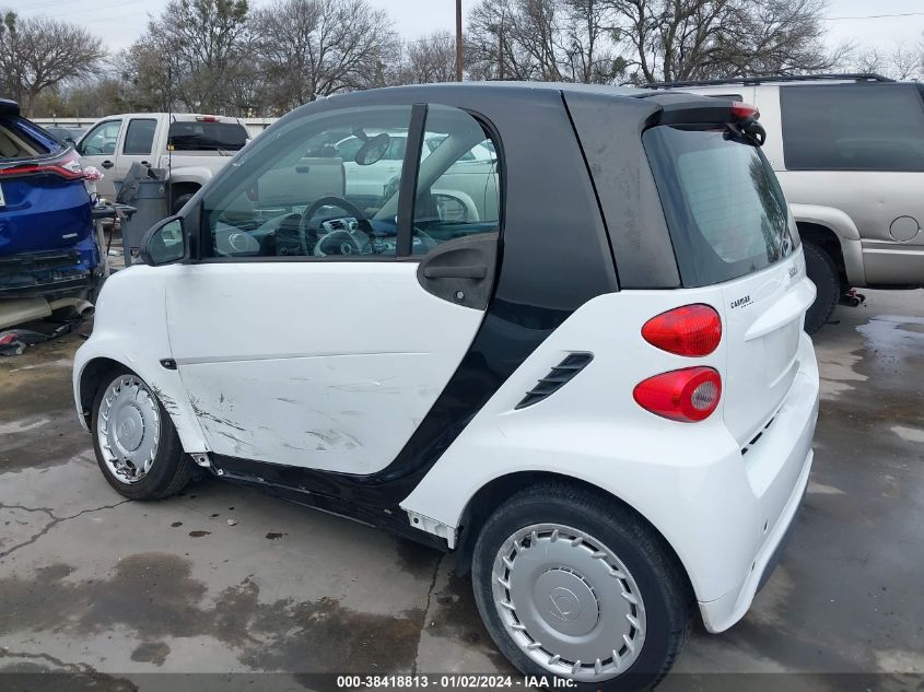 2014 SMART FORTWO PASSION/PURE - WMEEJ3BA0EK742888